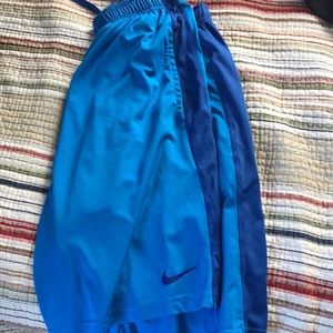 Light blue Nike shorts